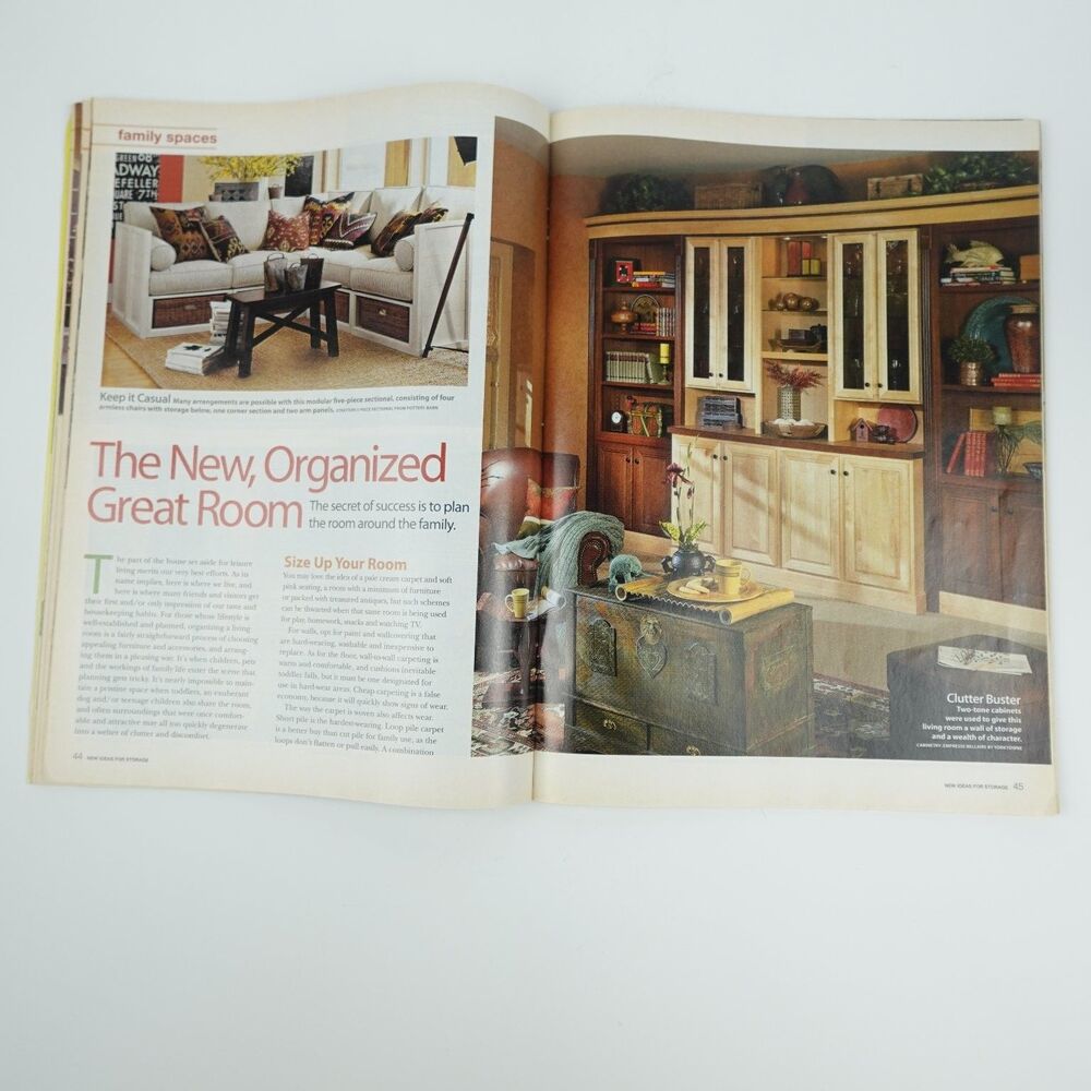 Storage Magazine 2008 Home Organization Declutter Decor - Picture 5 of 10